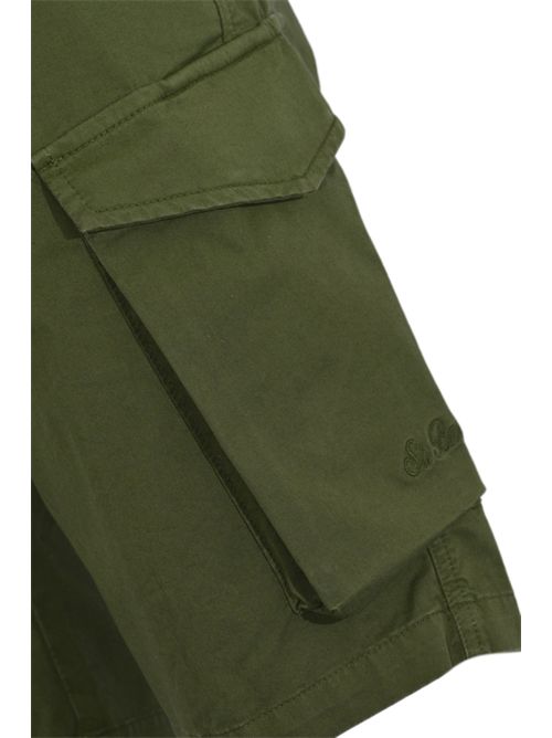 Bermuda Freeport pocket in cotone Military Mc2 Saint Barth | FREE00301535L